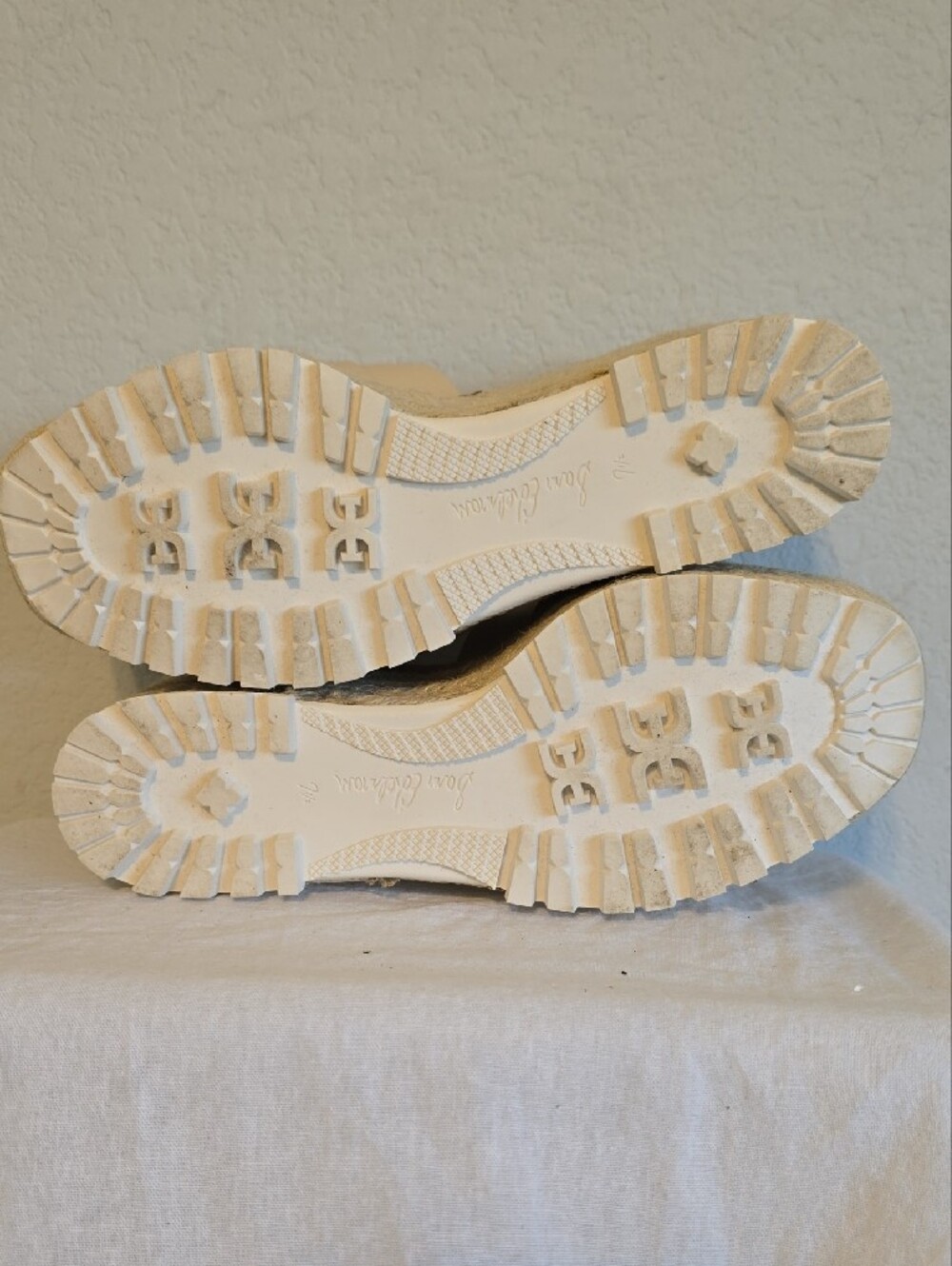 Sam Edelman "Livi Sand Leather" Espadrille Wedge W/Tortoise Buckle Size 7.5 NWOT - Picture 9 of 16